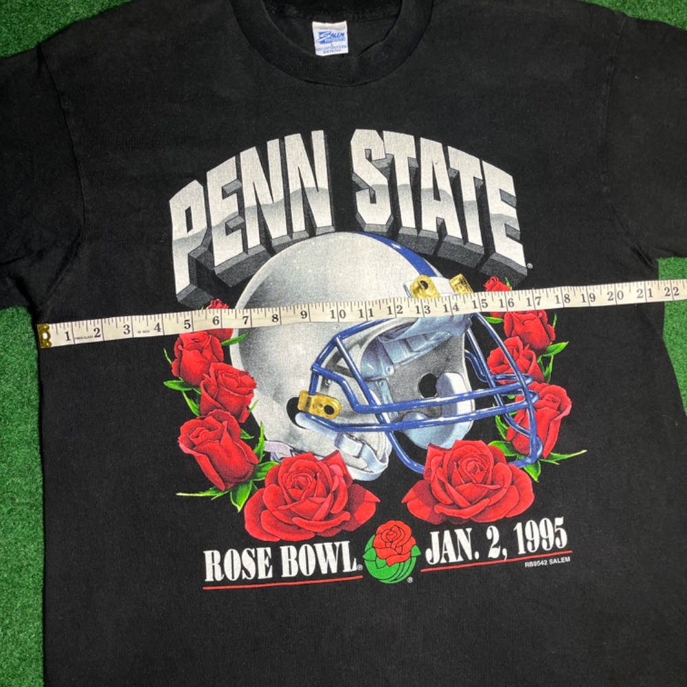 Penn State Rose Bowl 95’ Vintage Salem Sportswear Tee Made in USA - Picture 3 of 5
